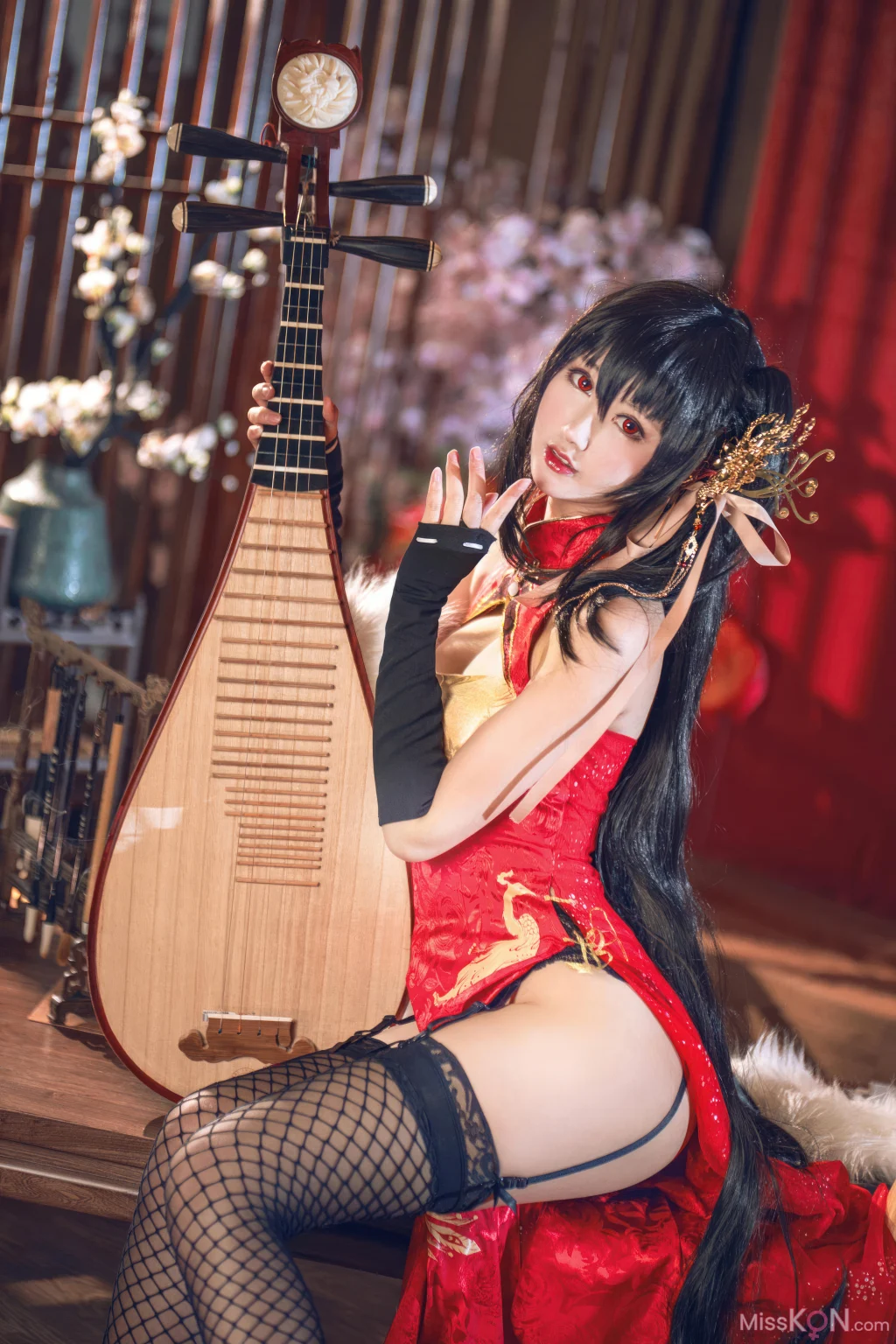 Coser@羽生三未: 碧蓝航线 大凤旗袍 (21 photos) – Page 2