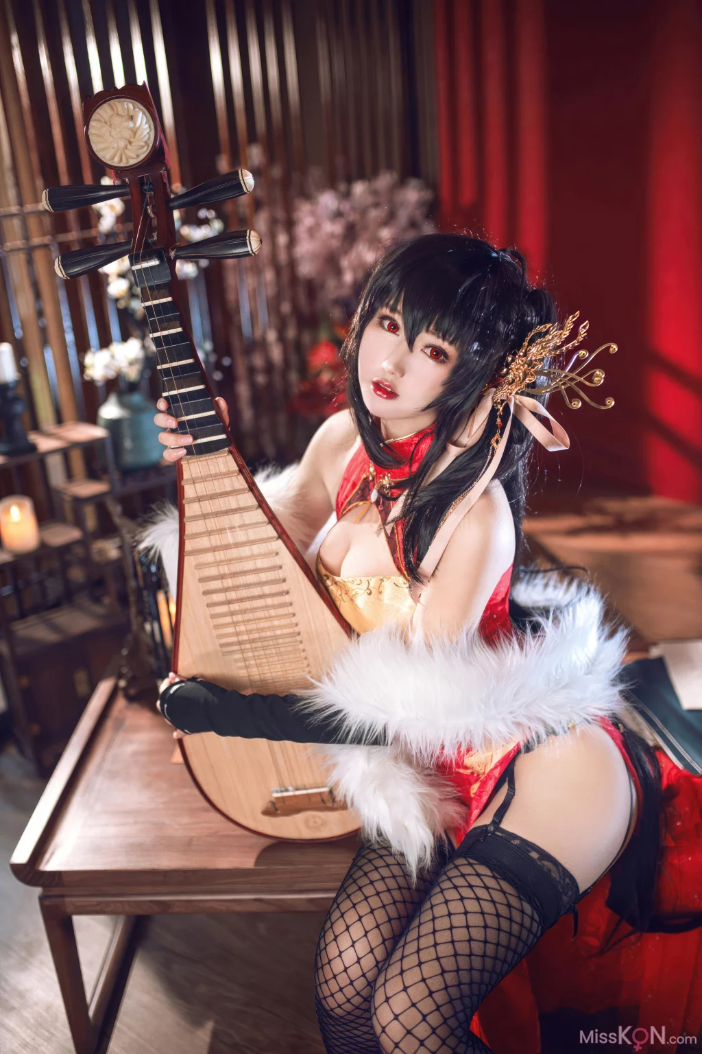 Coser@羽生三未: 碧蓝航线 大凤旗袍 (21 photos) – Page 2