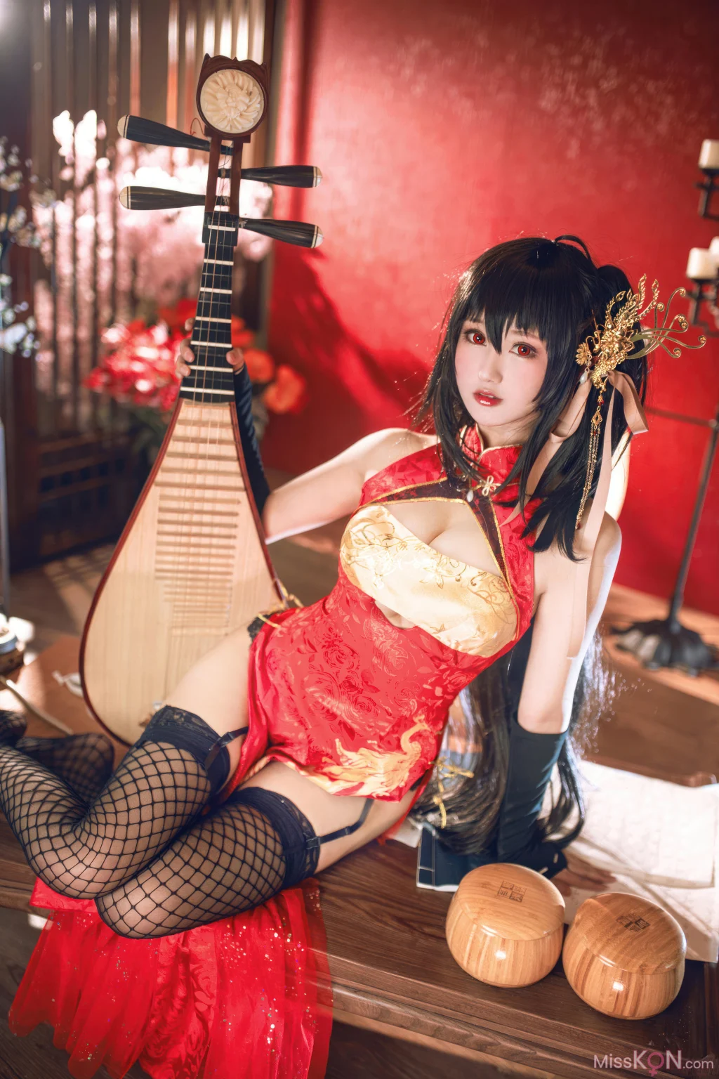 Coser@羽生三未: 碧蓝航线 大凤旗袍 (21 photos) – Page 2