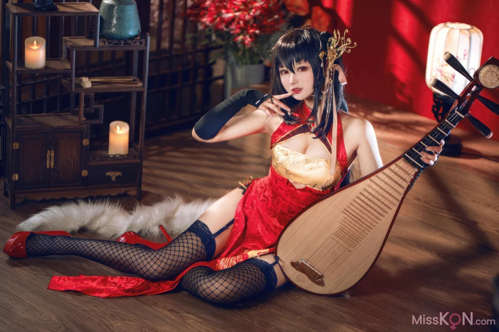 Coser@羽生三未: 碧蓝航线 大凤旗袍 (21 photos) – Page 2