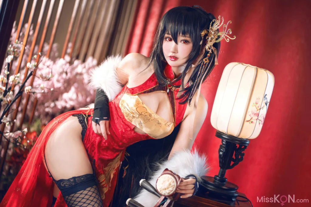 Coser@羽生三未: 碧蓝航线 大凤旗袍 (21 photos) – Page 2