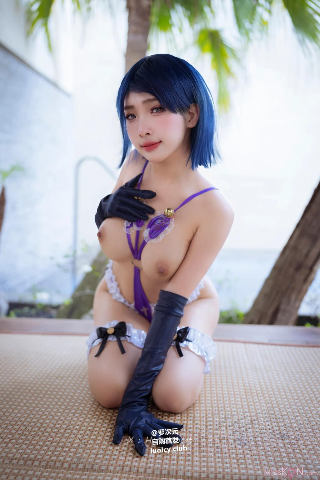 Coser@慕慕Momo: 紫之魅惑 Violet Allure (8K Ver.) (49 photos + 1 video) – Page 2