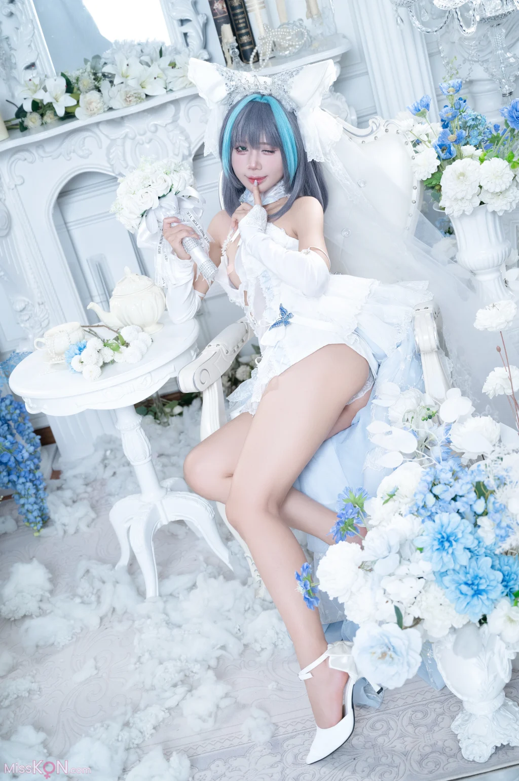 Coser@PoppaChan: Cheshire Wedding (97 photos + 12 videos)