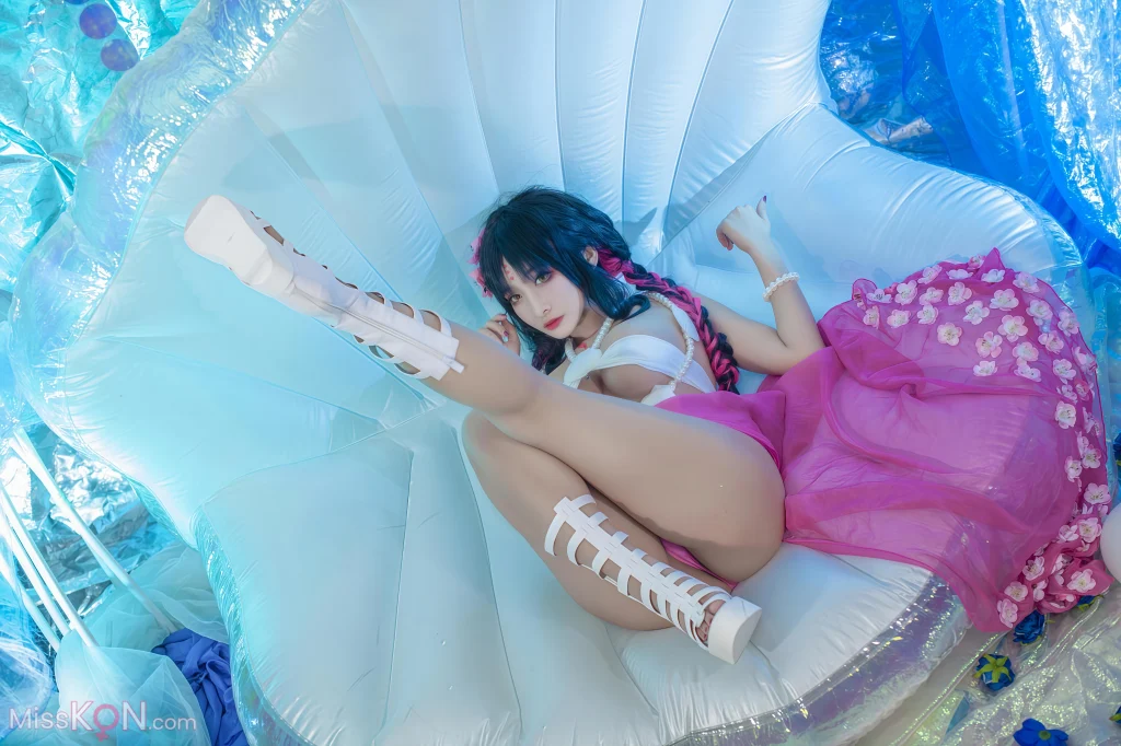 Coser@洛璃LoLiSAMA: 杀生院泳装 (34 photos)