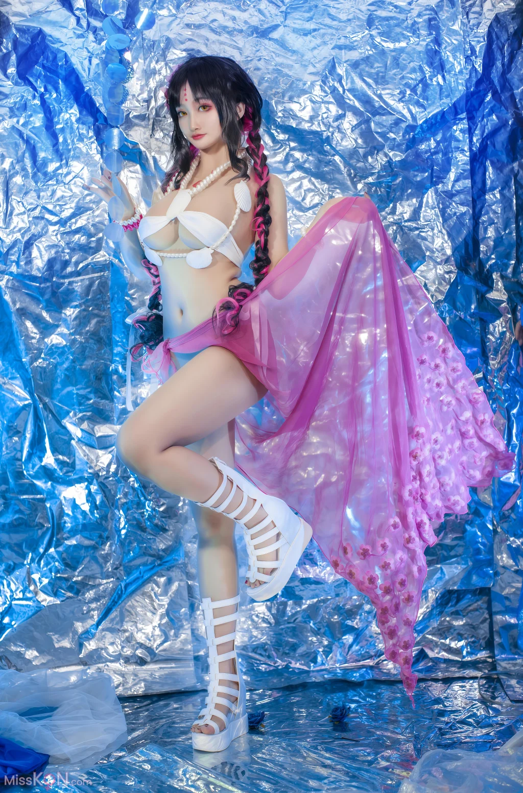 Coser@洛璃LoLiSAMA: 杀生院泳装 (34 photos)
