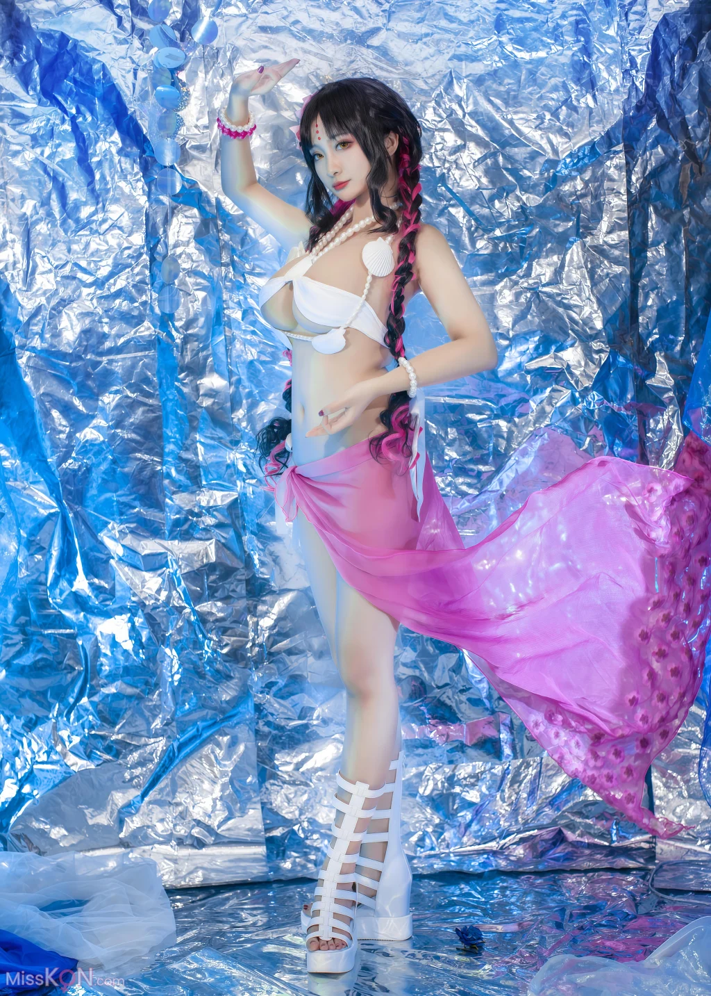 Coser@洛璃LoLiSAMA: 杀生院泳装 (34 photos)