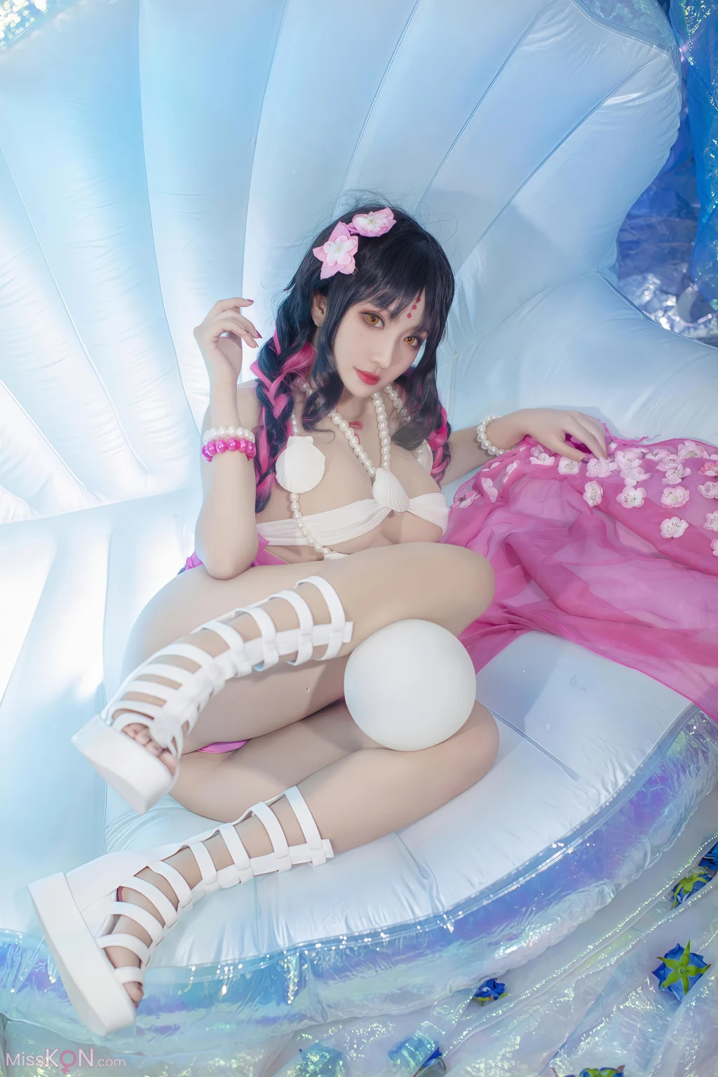 Coser@洛璃LoLiSAMA: 杀生院泳装 (34 photos)