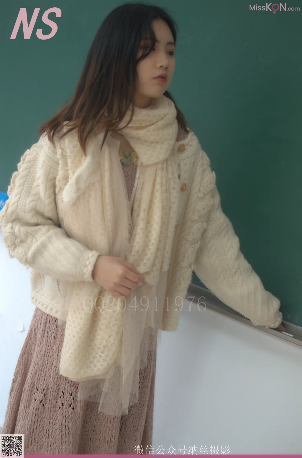 [NS纳丝摄影] No.059: 杨琪 慵懒毛衣 (24 photos)