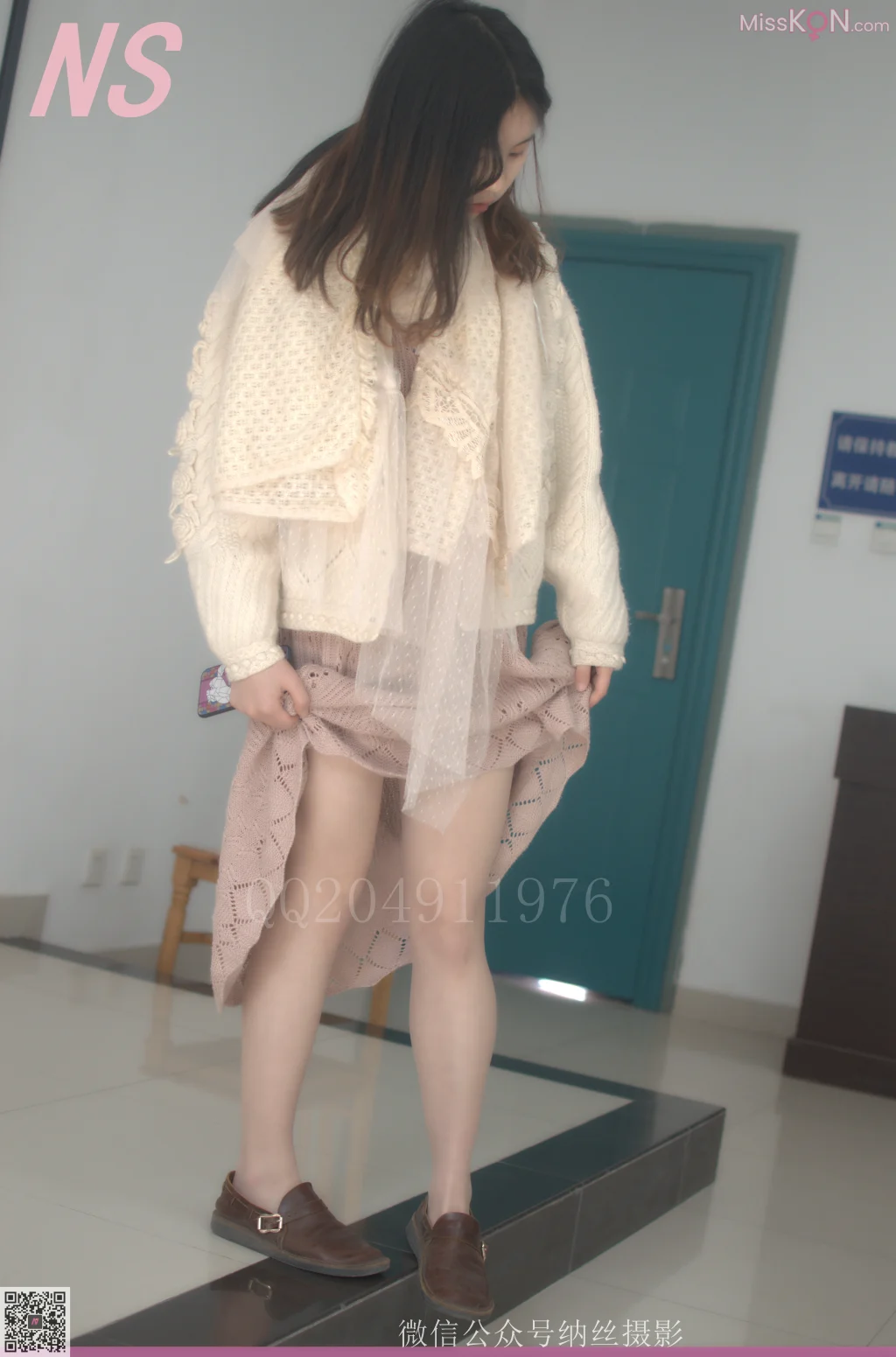 [NS纳丝摄影] No.059: 杨琪 慵懒毛衣 (24 photos)