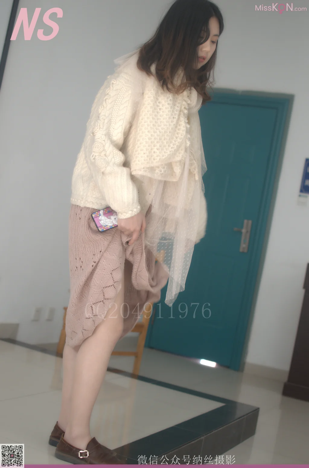 [NS纳丝摄影] No.059: 杨琪 慵懒毛衣 (24 photos)