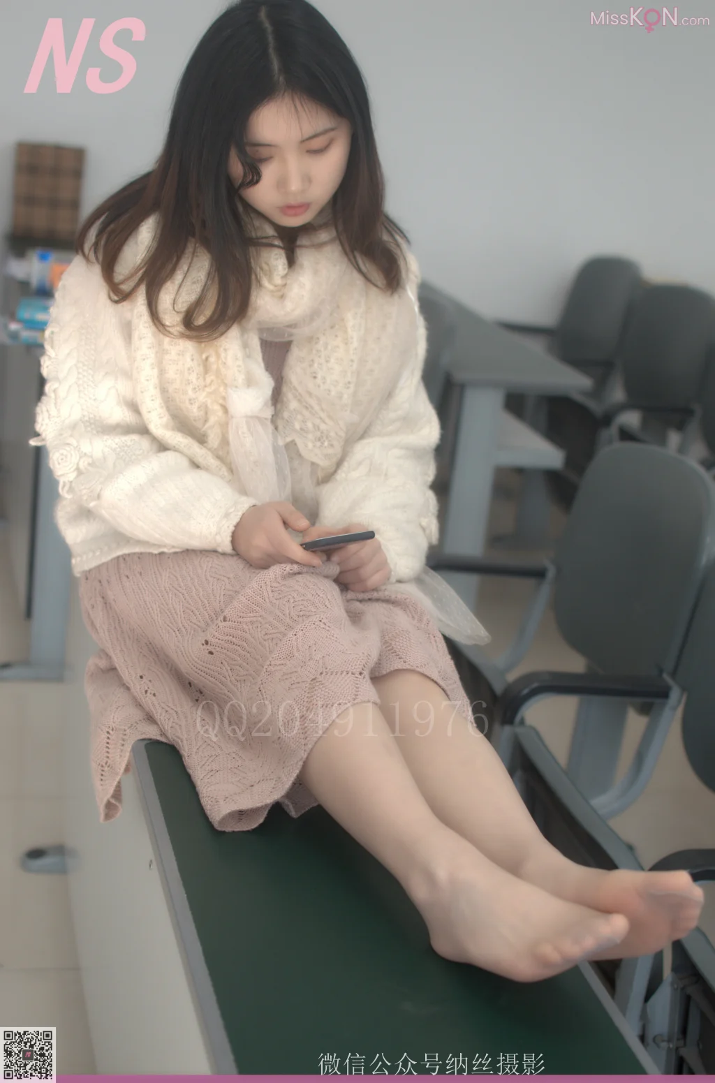 [NS纳丝摄影] No.059: 杨琪 慵懒毛衣 (24 photos)