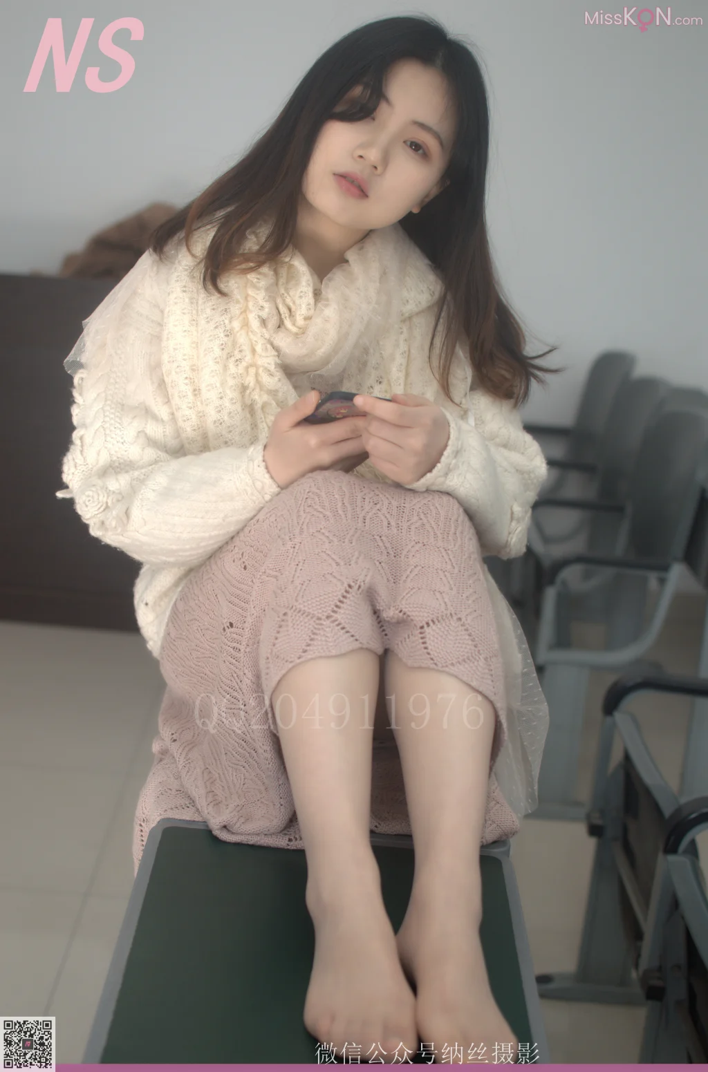 [NS纳丝摄影] No.059: 杨琪 慵懒毛衣 (24 photos)