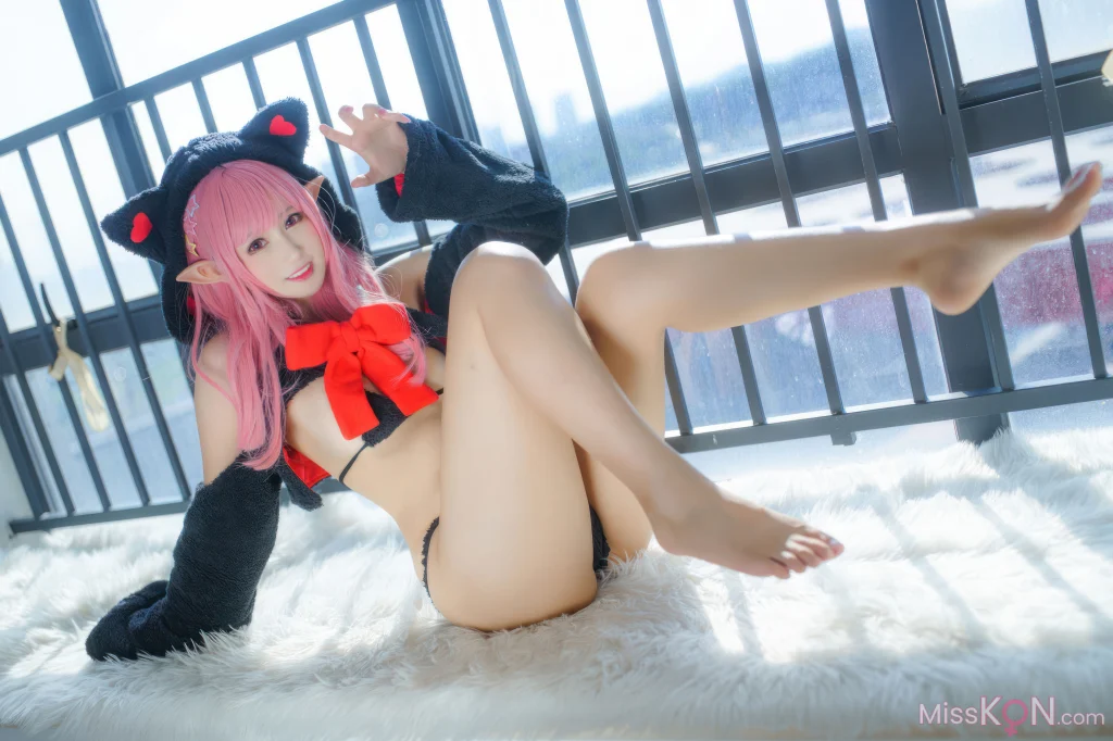Coser@羽生三未: 礼物猫 (26 photos)