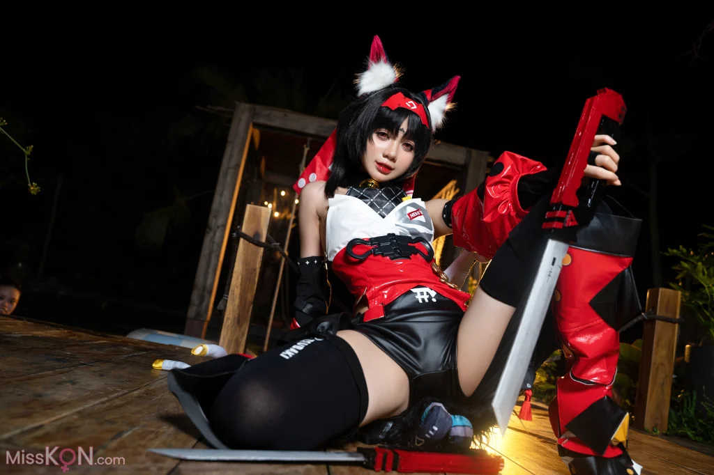 Coser@PoppaChan: Nekomiya (120 photos + 11 videos)