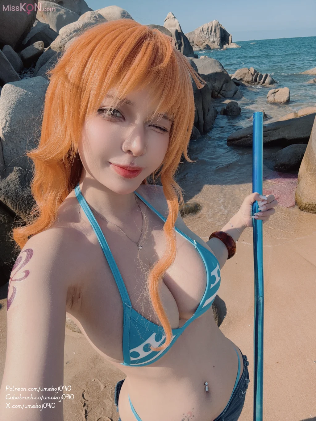 Coser@UmekoJ: Nami 「One Piece」 (96 photos + 6 videos) – Page 3