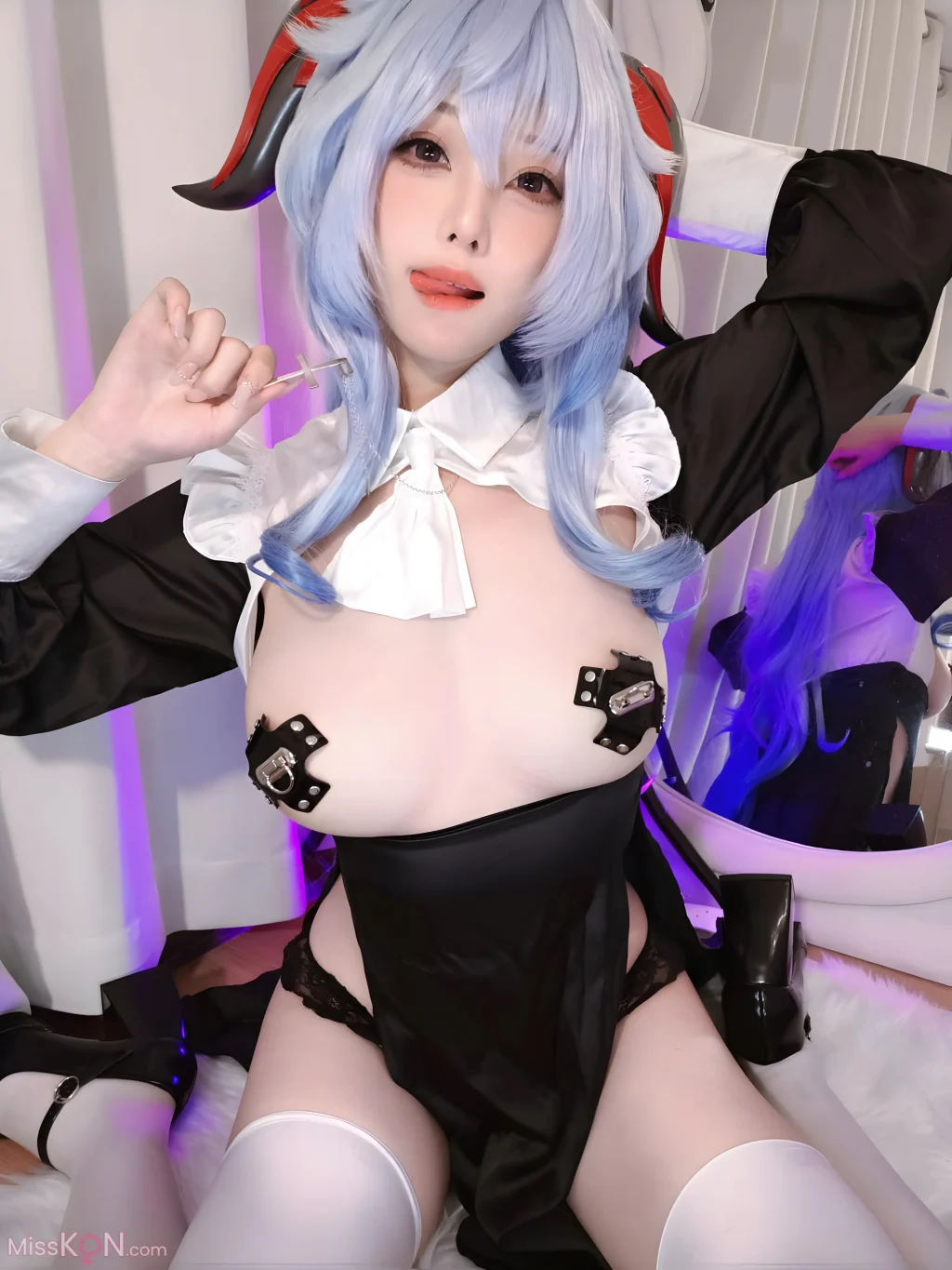 Coser@蜜汁猫裘: 原神 甘雨修女 (39 photos + 6 videos) – Page 2