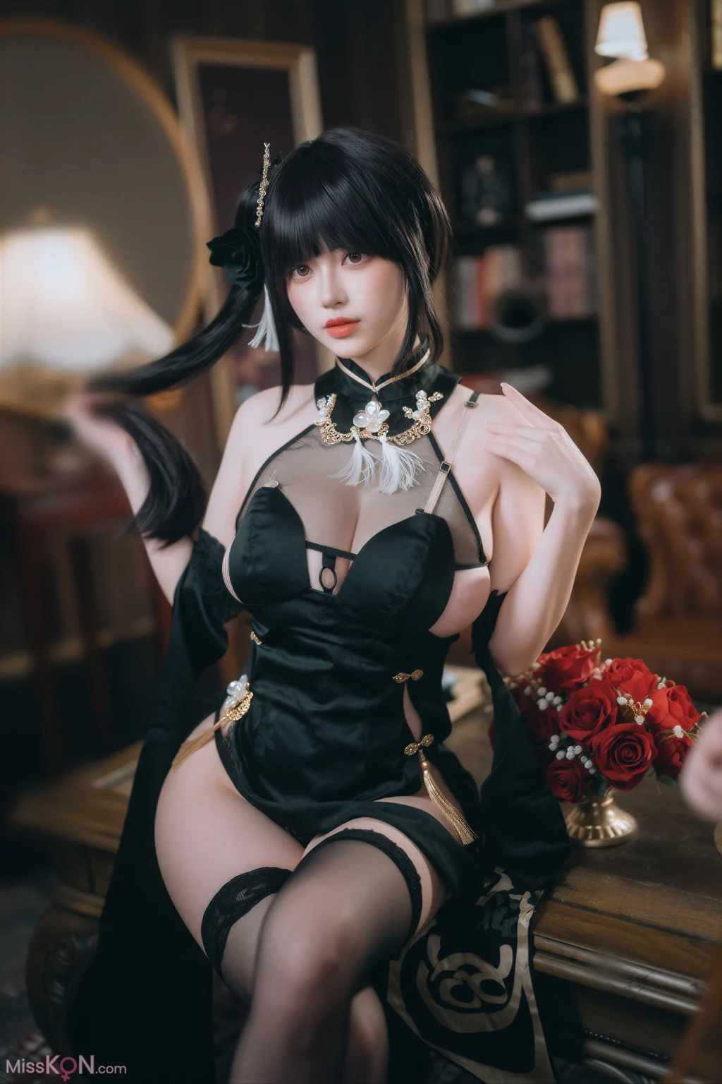 [AI Enhanced] DJAWA Photo: DDiDDi – Azur Lane ROC Chen Hai – Vestibule of Wonders (97 photos) – Page 2