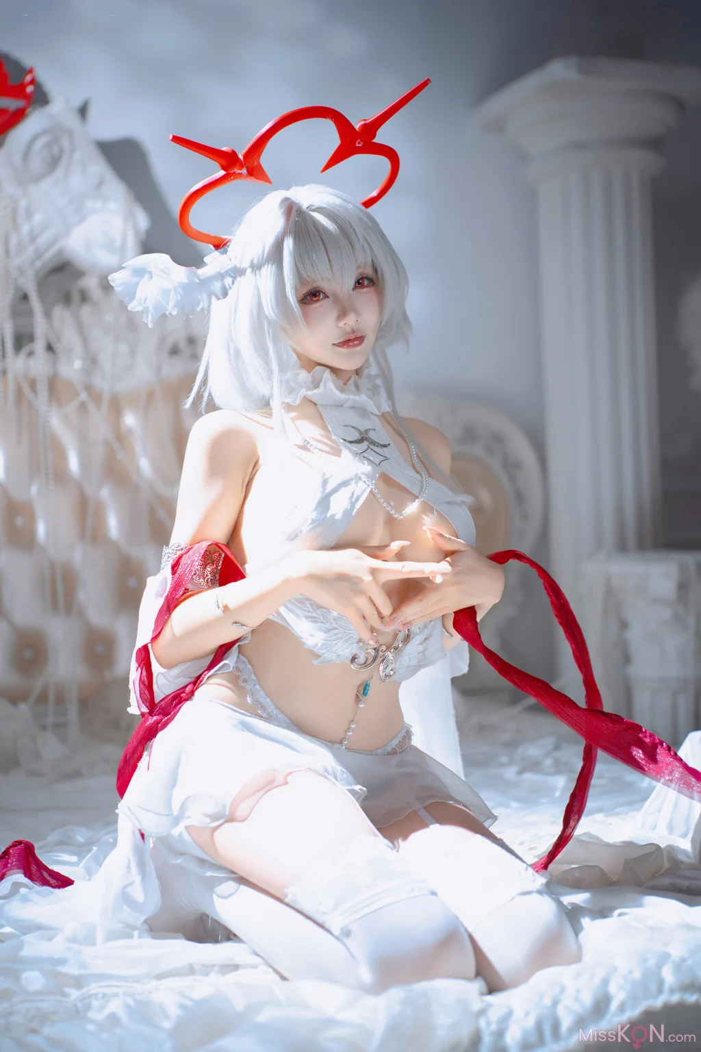 Coser@是一只熊仔吗: 碧蓝航线 珍珠号·魔堡中的堕天使 (40 photos)
