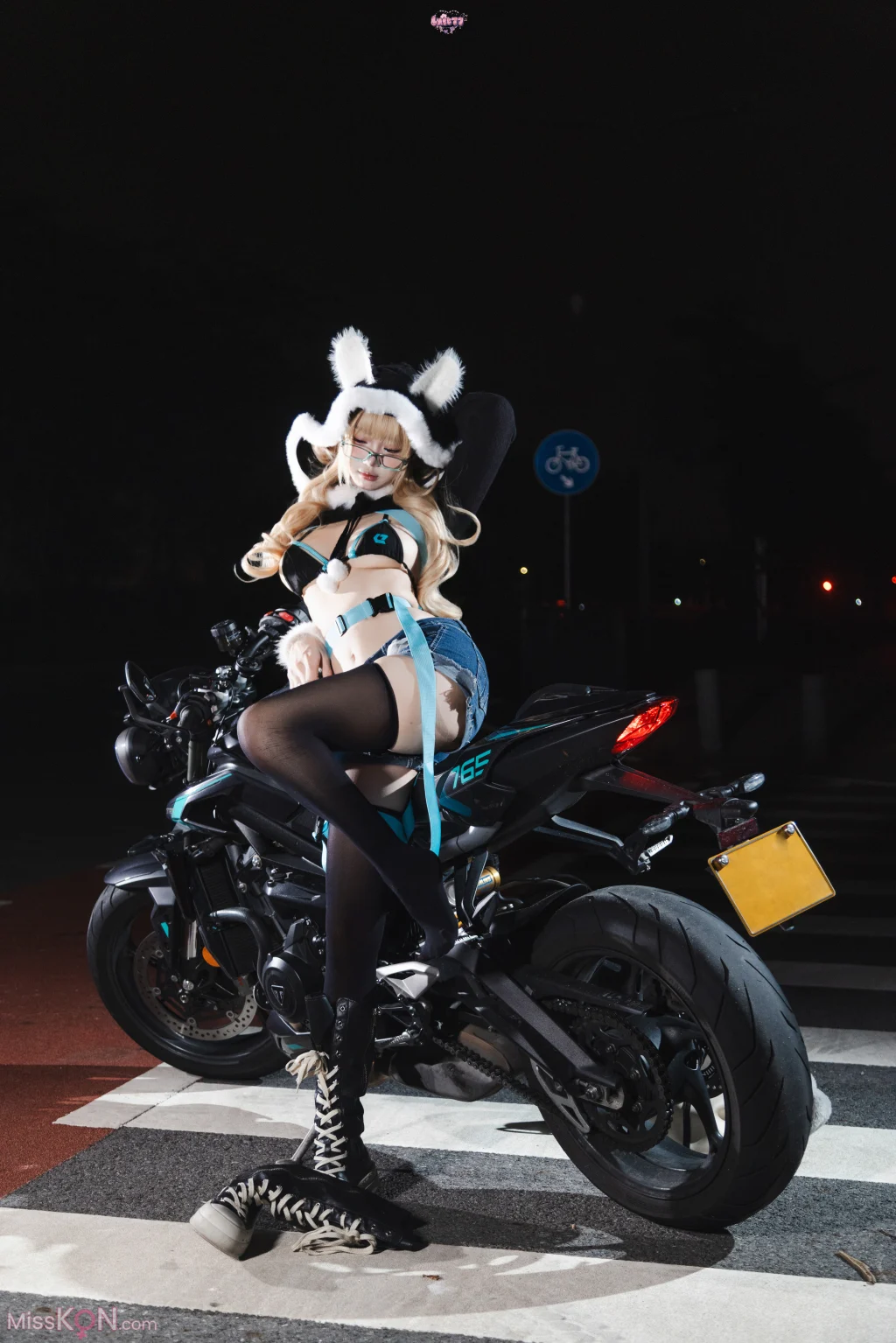 Coser@柒柒要乖哦: 赛车娘 (134 photos + 1 video)