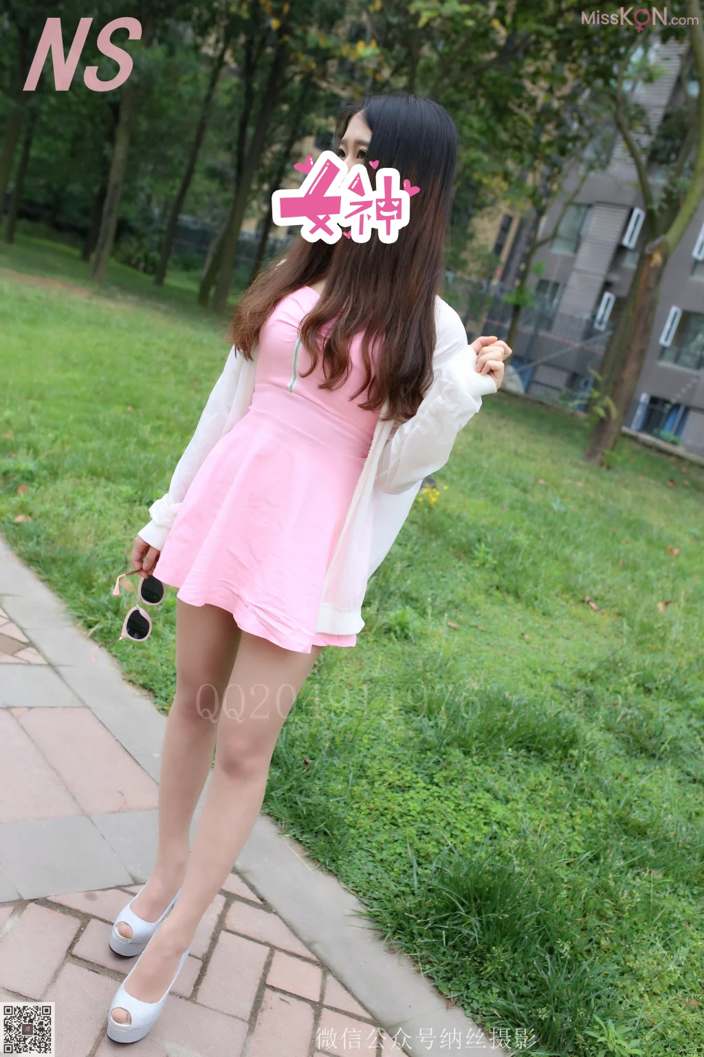 [NS纳丝摄影] No.065: 纳纳 粉红少女肉丝高跟 (28 photos) – Page 2