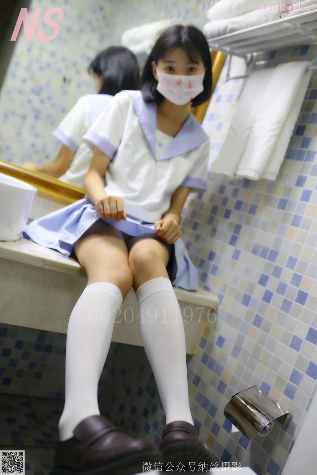 [NS纳丝摄影] No.071: 圆圆 海军服肉丝 (84 photos)