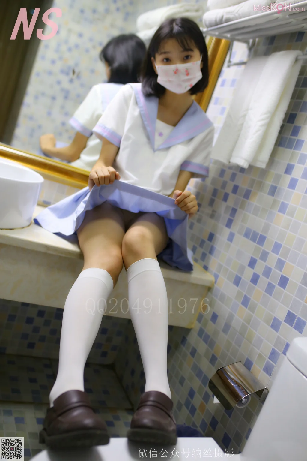 [NS纳丝摄影] No.071: 圆圆 海军服肉丝 (84 photos)