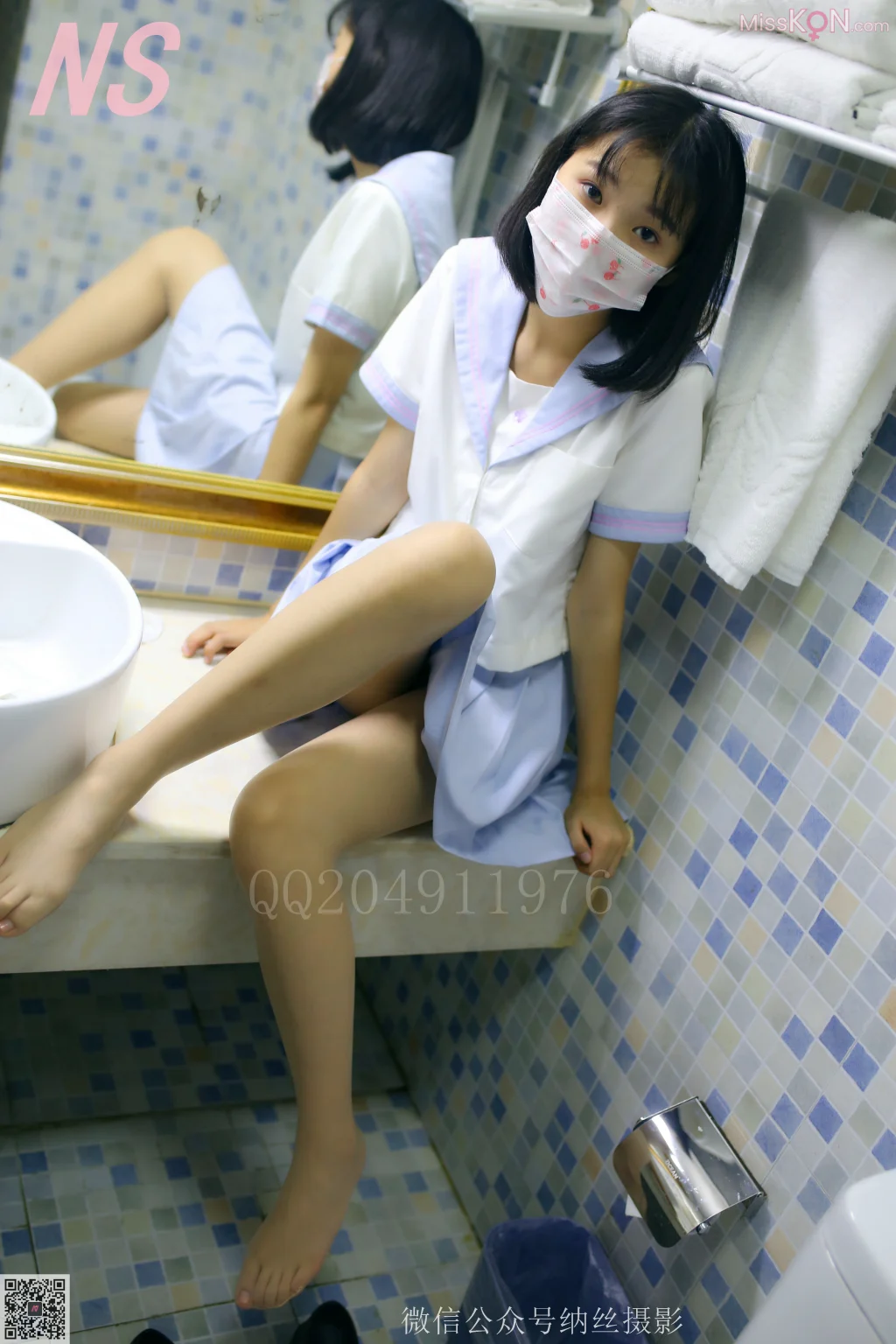 [NS纳丝摄影] No.071: 圆圆 海军服肉丝 (84 photos)