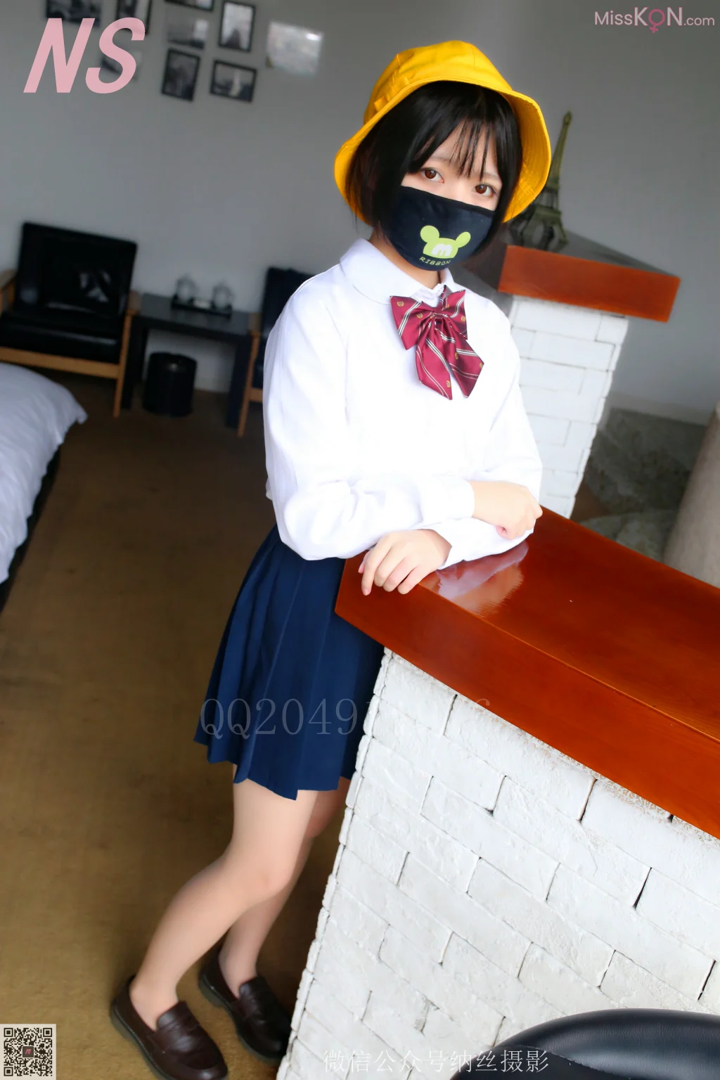 [NS纳丝摄影] No.073: 青檬 日系肉丝甜美女孩 (54 photos)