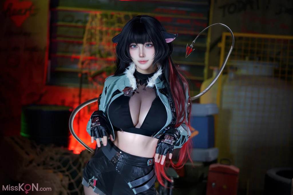 Coser@CatDemon喵崽 (你的喵崽): 绝区零 简杜 女特工的秘密训练 (164 photos + 6 videos)
