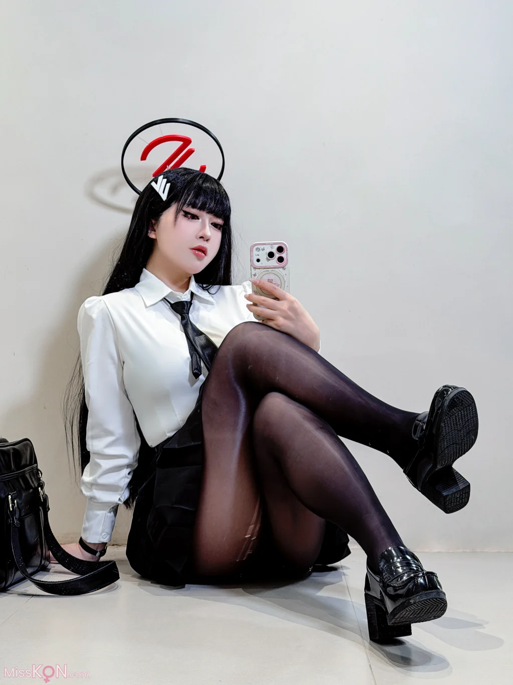 Coser@半半子: 蔚蓝档案 调月莉音 制服+竞泳 (64 photos + 5 videos) – Page 2