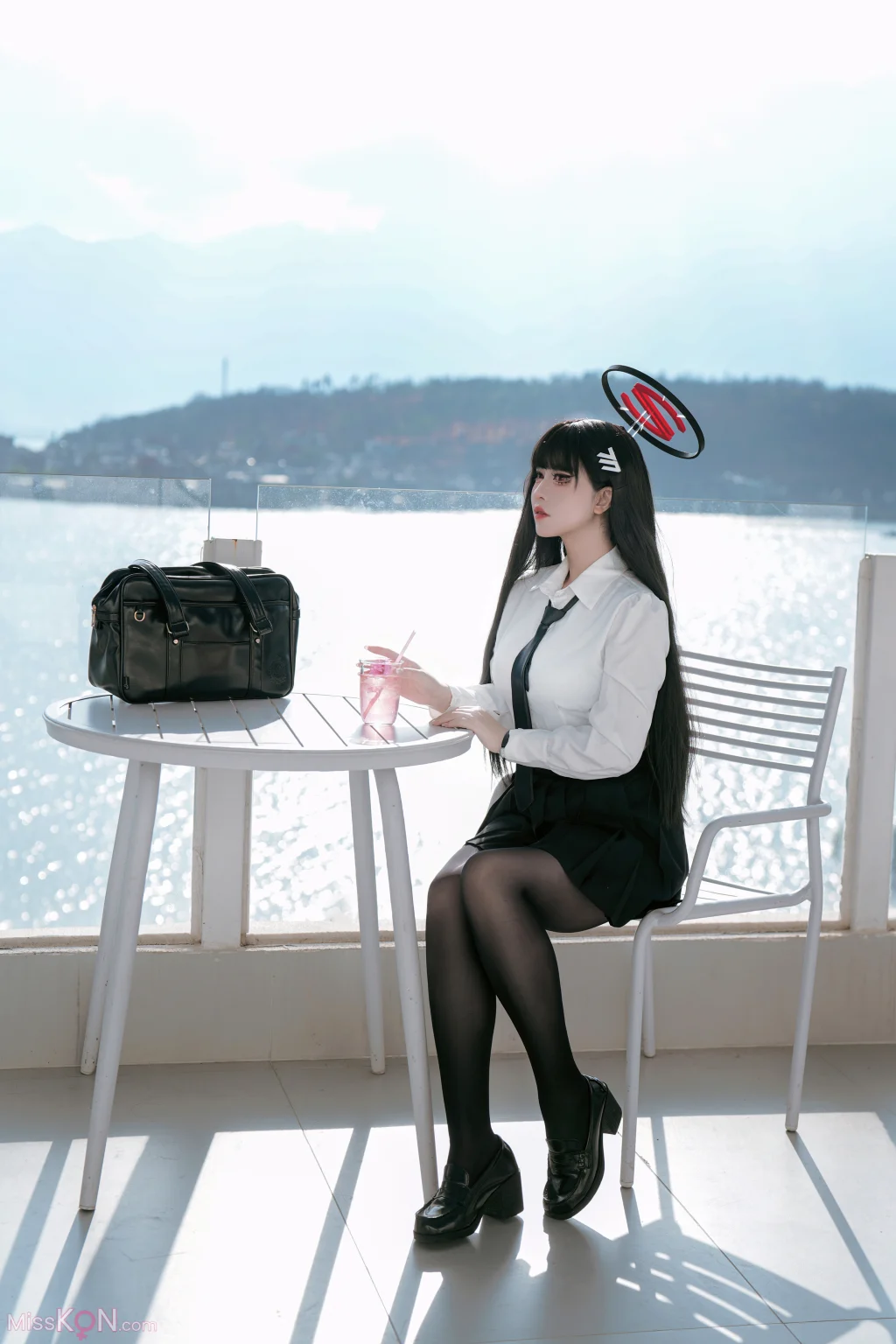 Coser@半半子: 蔚蓝档案 调月莉音 制服+竞泳 (64 photos + 5 videos) – Page 2