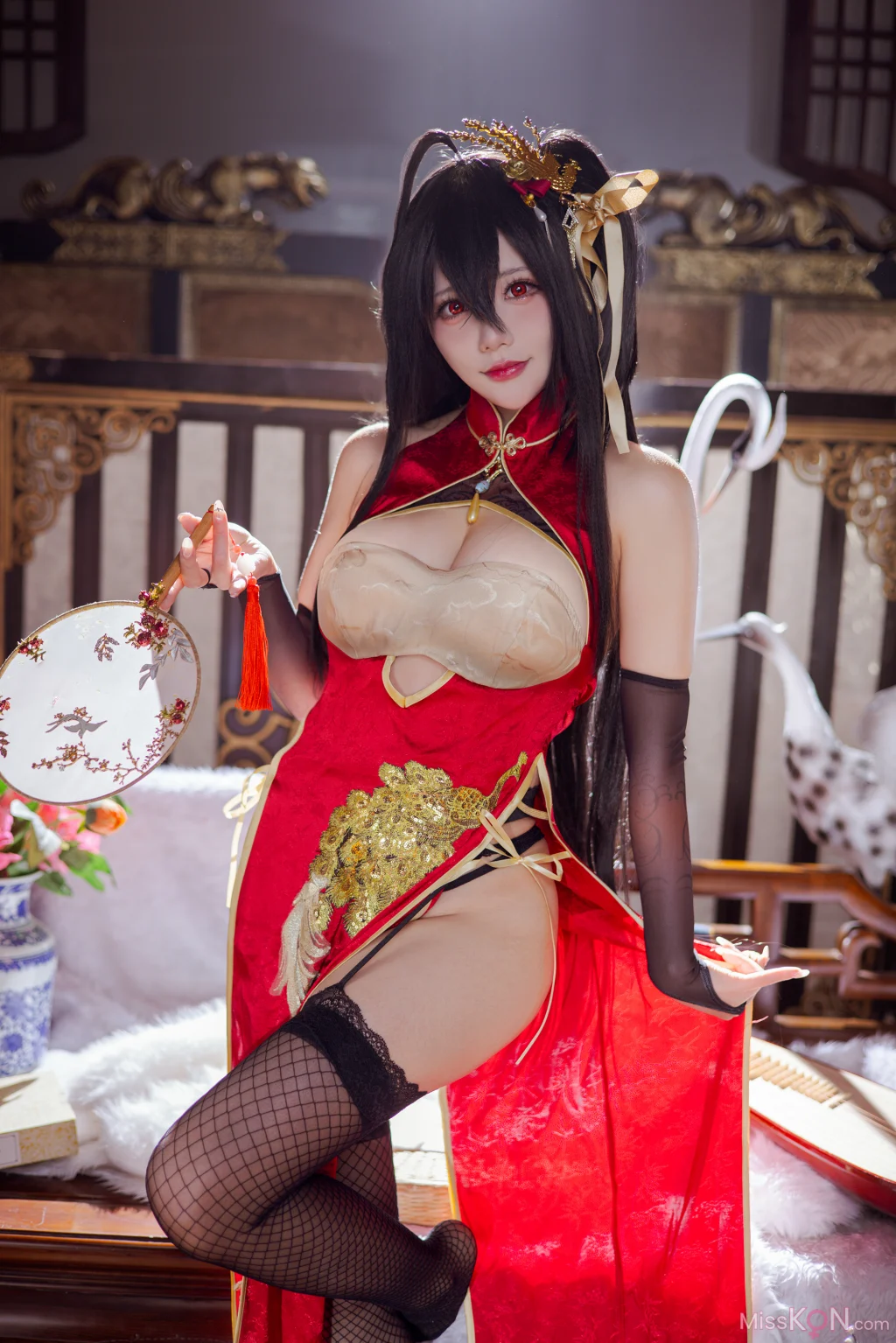 Coser@是一只熊仔吗: 大凤旗袍 (50 photos)