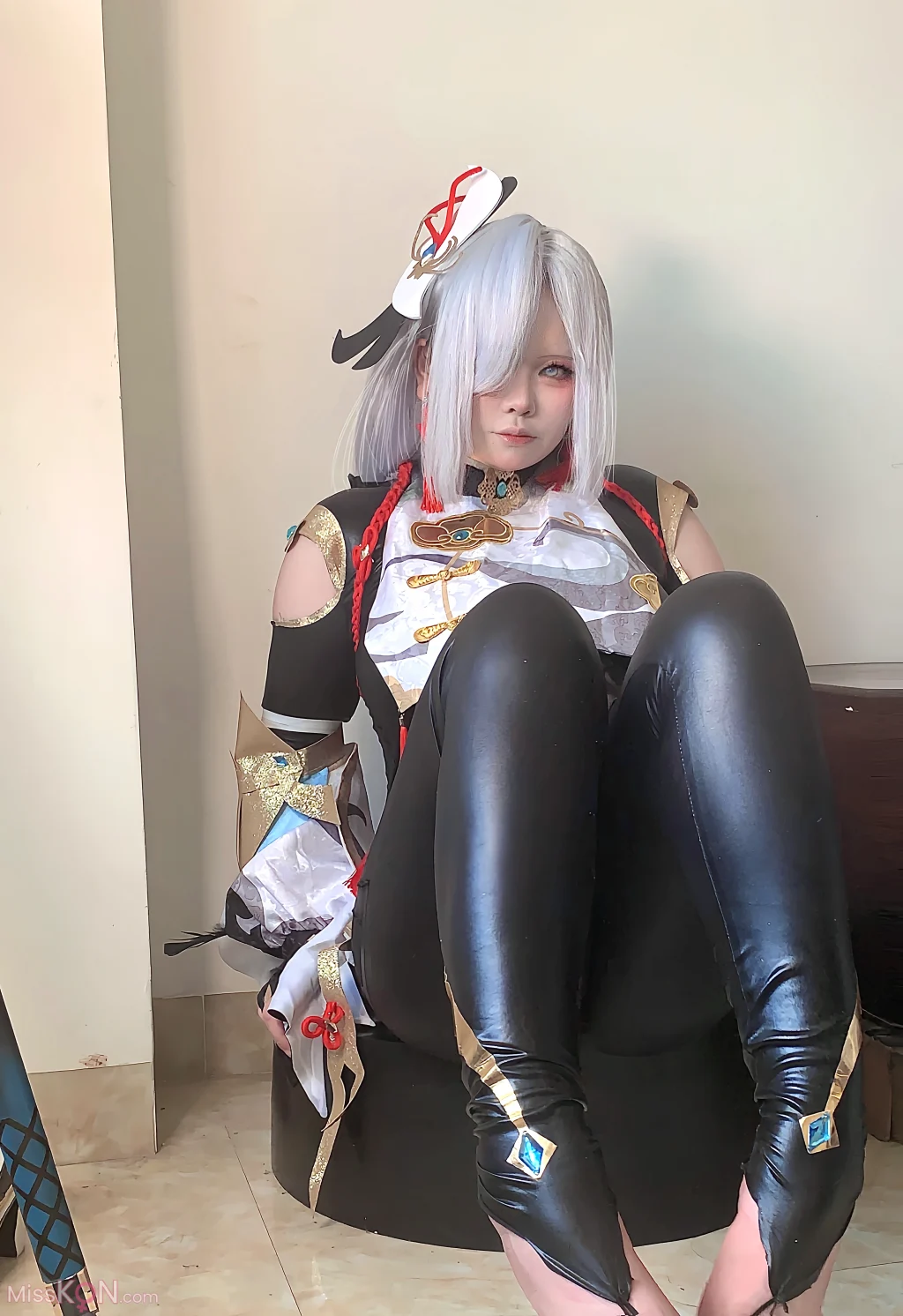 Coser@純愛neko: 原神-申鹤 (50 photos)
