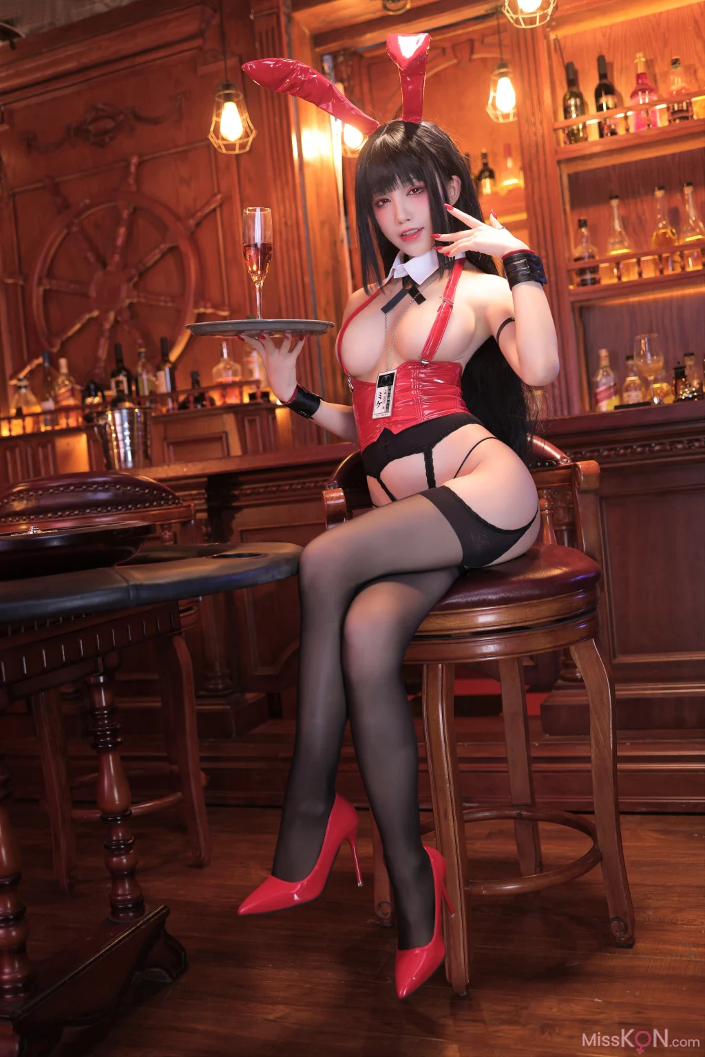 Coser@水淼Aqua: 蛇喰梦子 兔女郎ver (71 photos)