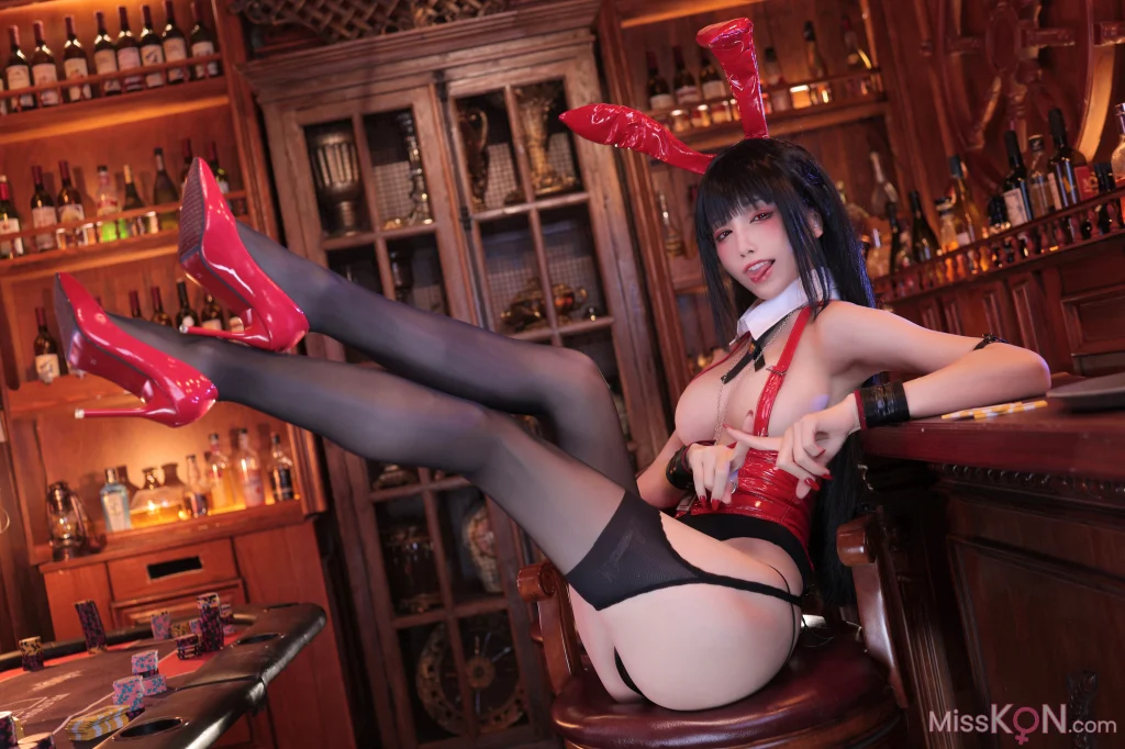 Coser@水淼Aqua: 蛇喰梦子 兔女郎ver (71 photos)
