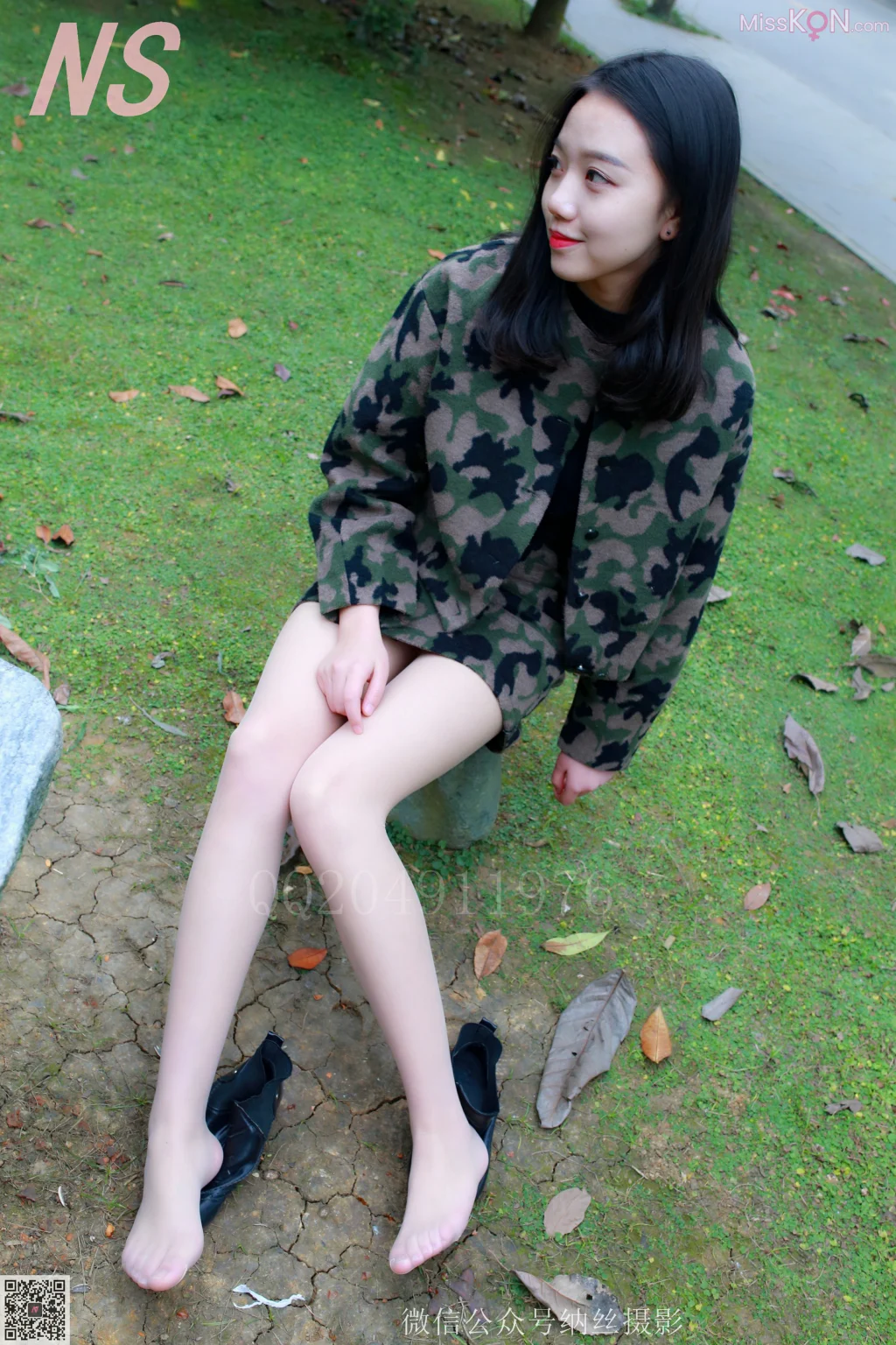 [NS纳丝摄影] No.076: 微微 迷彩少女户外肉丝 (89 photos) – Page 2