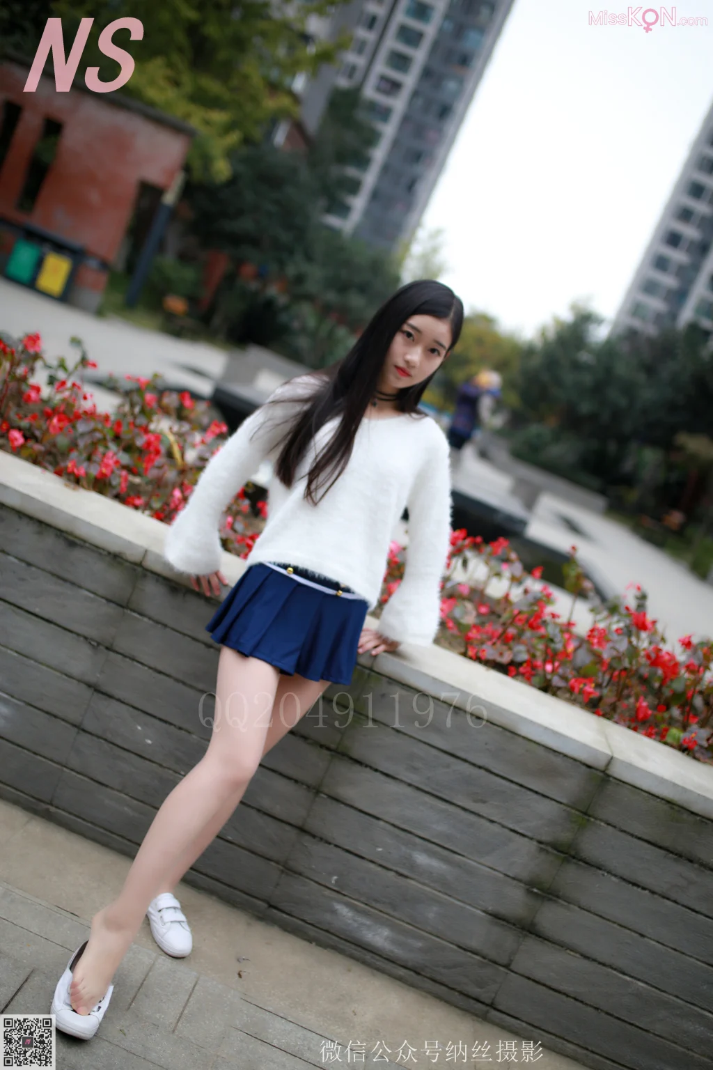 [NS纳丝摄影] No.078: 珊珊 超短裙美腿肉丝 (96 photos + 1 video)