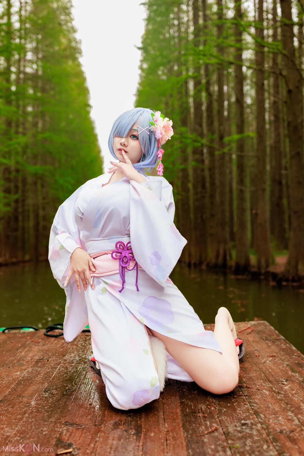 Coser@阿雪雪: 蕾姆和服 (19 photos) – Page 2