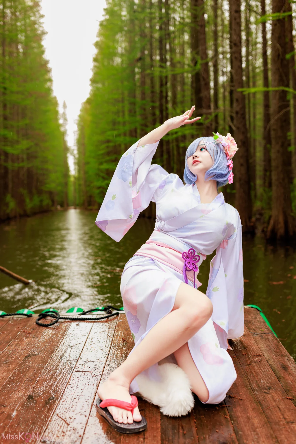 Coser@阿雪雪: 蕾姆和服 (19 photos) – Page 2