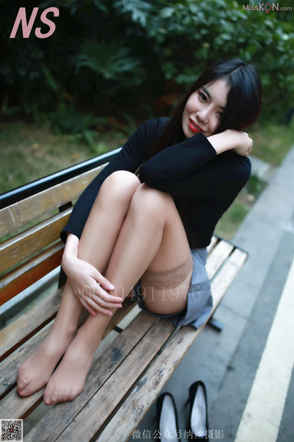 [NS纳丝摄影] No.080: 圆圆 高跟丝袜户外秀美足 (147 photos) – Page 2