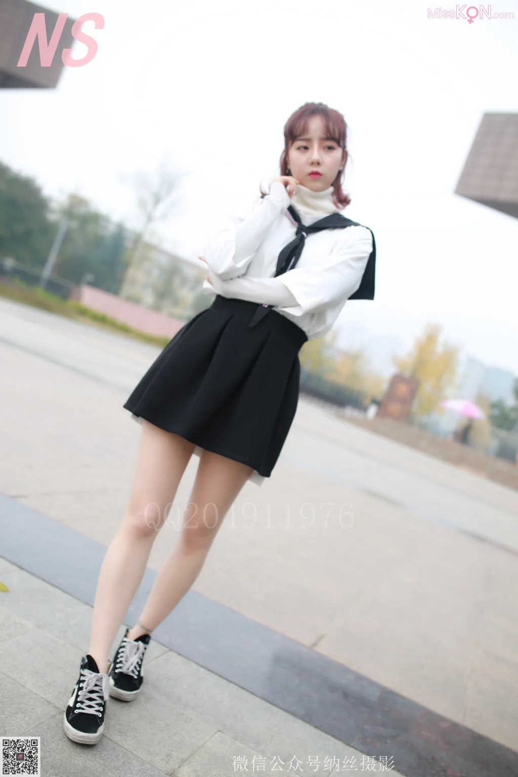 [NS纳丝摄影] No.081: 然然 大学校园丝袜美足 (111 photos)