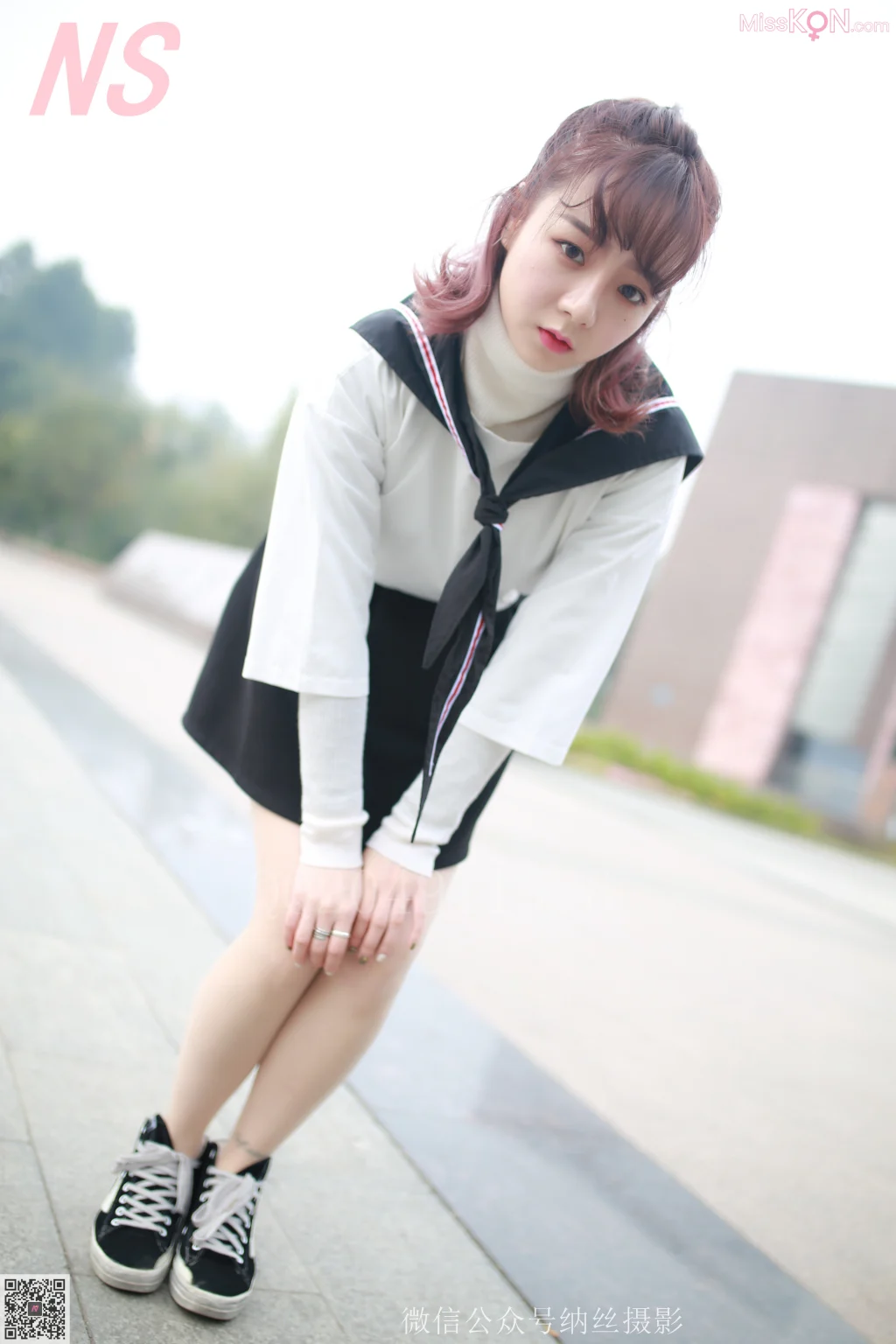 [NS纳丝摄影] No.081: 然然 大学校园丝袜美足 (111 photos)