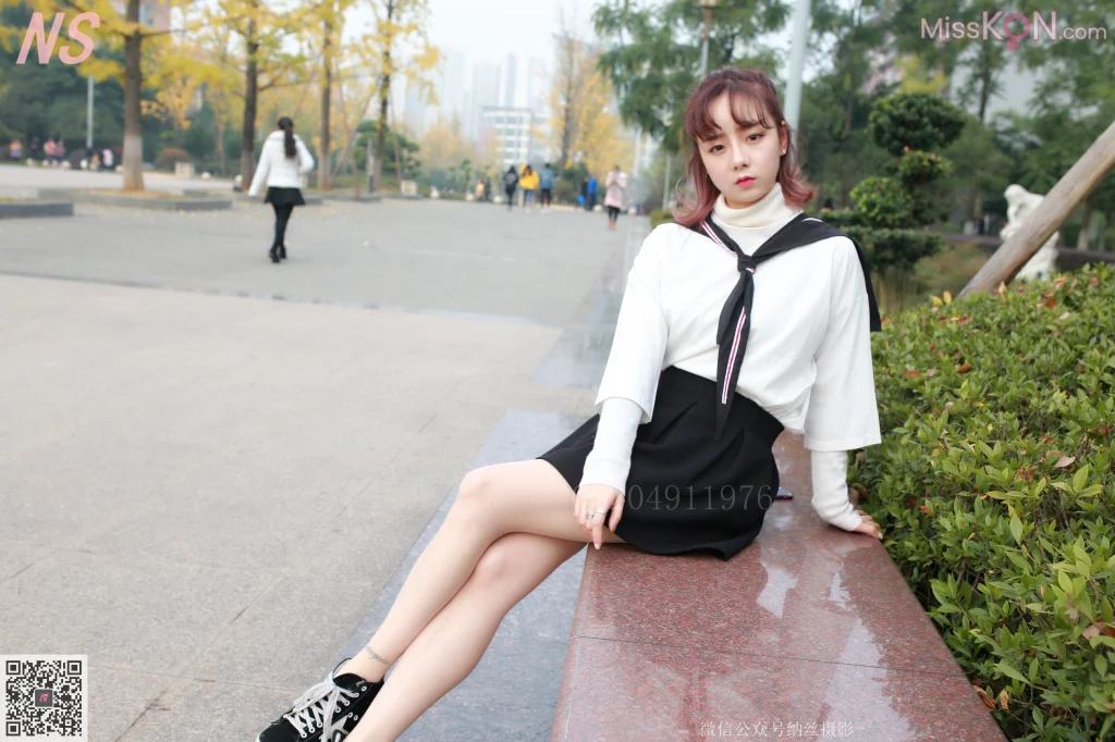 [NS纳丝摄影] No.081: 然然 大学校园丝袜美足 (111 photos)