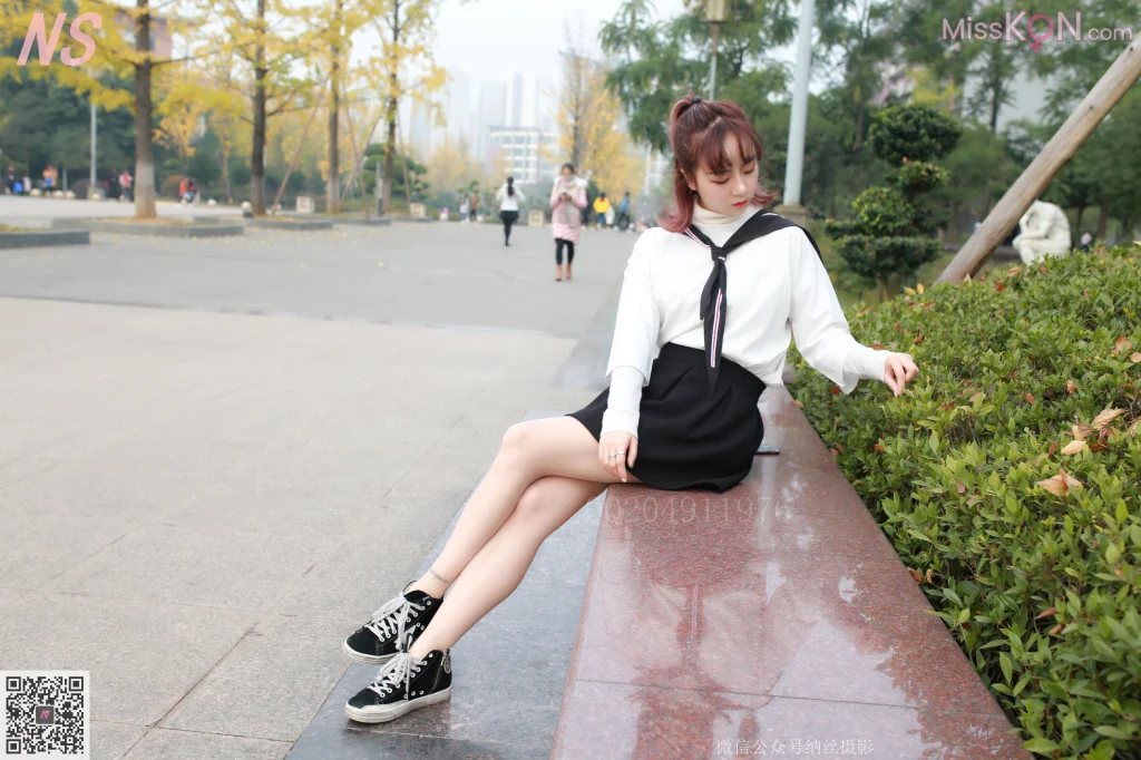 [NS纳丝摄影] No.081: 然然 大学校园丝袜美足 (111 photos)