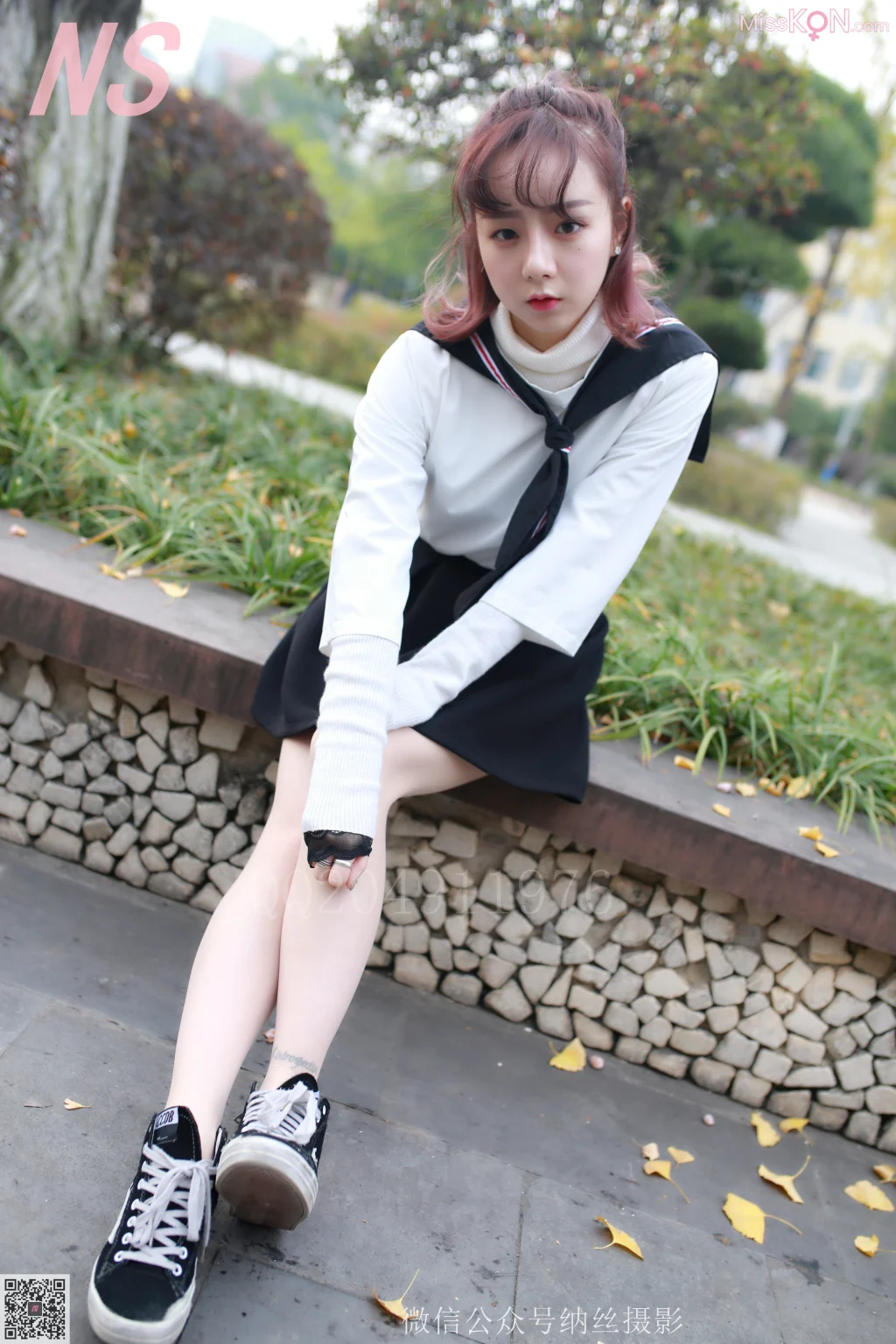 [NS纳丝摄影] No.081: 然然 大学校园丝袜美足 (111 photos) – Page 2