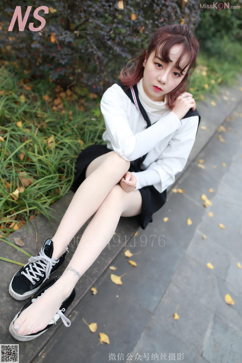 [NS纳丝摄影] No.081: 然然 大学校园丝袜美足 (111 photos) – Page 2