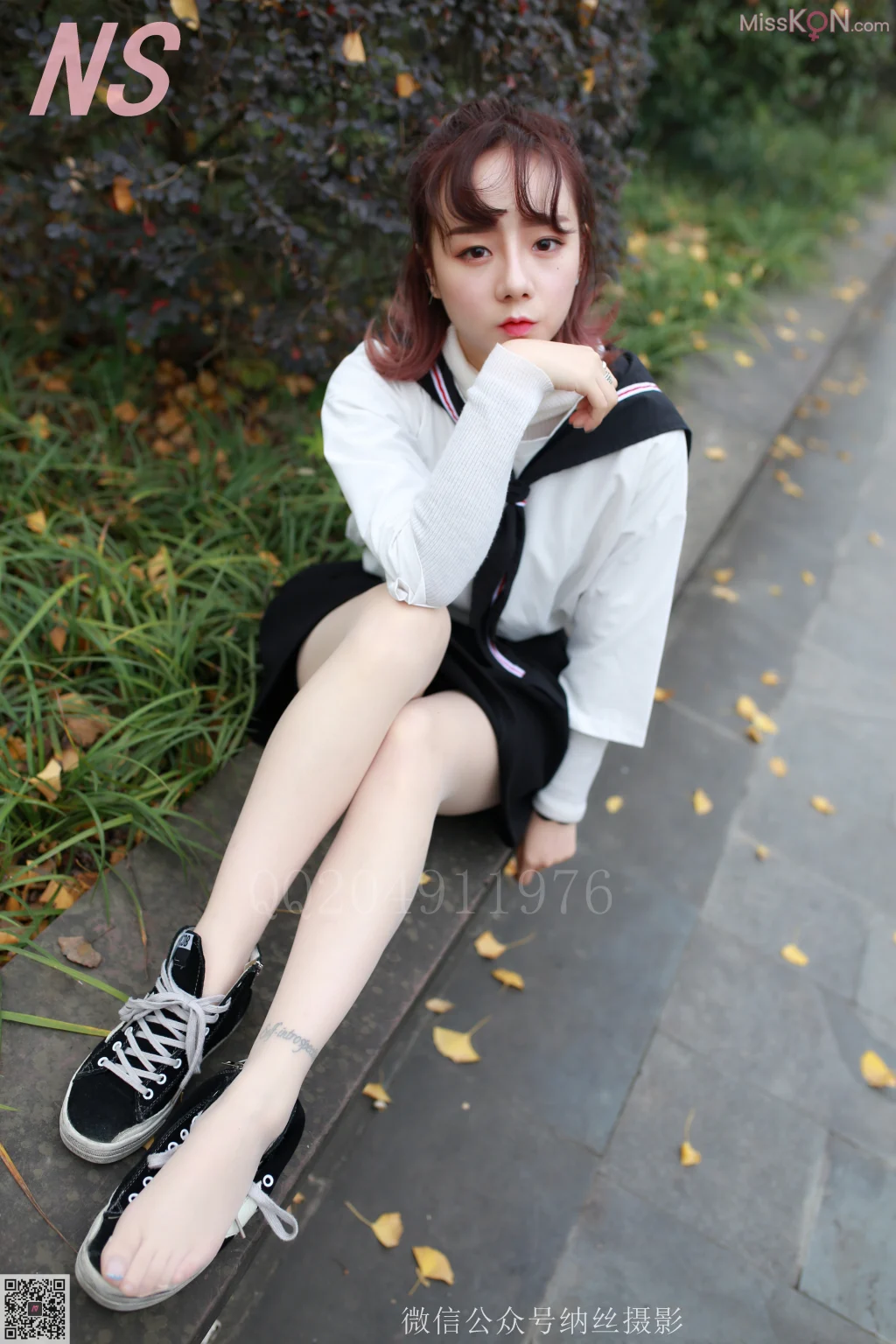 [NS纳丝摄影] No.081: 然然 大学校园丝袜美足 (111 photos) – Page 2