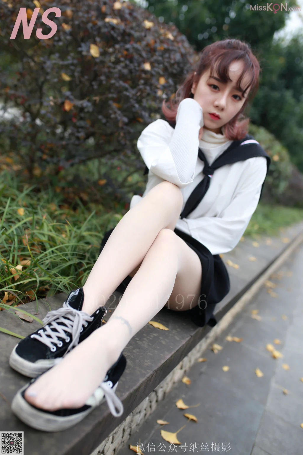 [NS纳丝摄影] No.081: 然然 大学校园丝袜美足 (111 photos) – Page 2