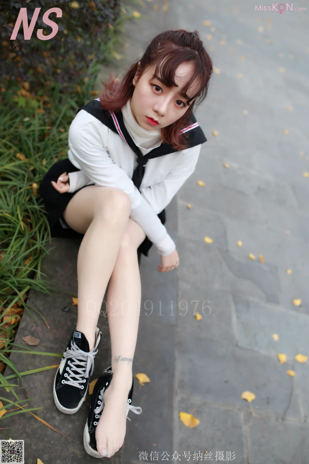 [NS纳丝摄影] No.081: 然然 大学校园丝袜美足 (111 photos) – Page 2