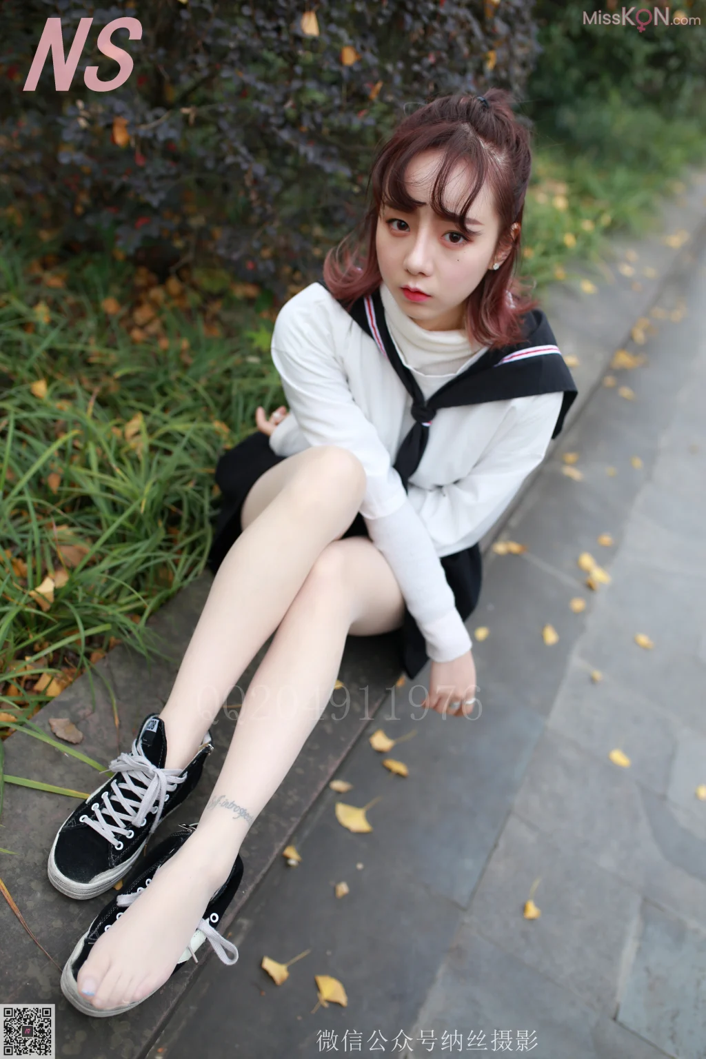 [NS纳丝摄影] No.081: 然然 大学校园丝袜美足 (111 photos) – Page 2